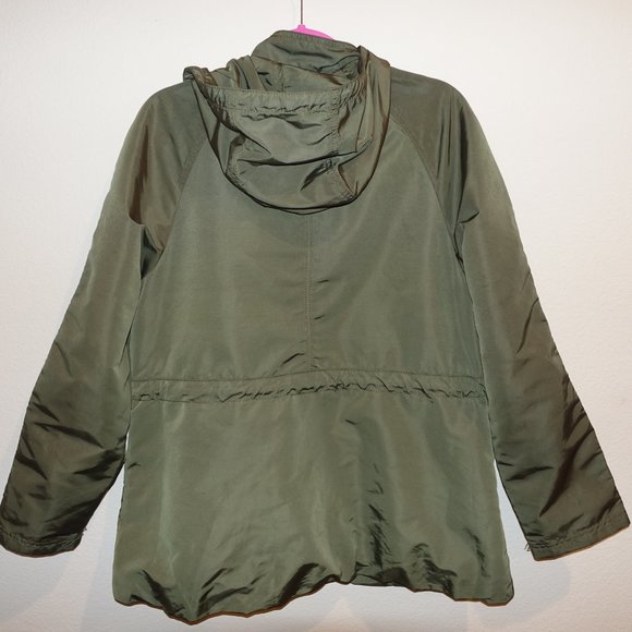 LOFT BRAND RAIN JACKET W/ HOOD - Picture 2 of 9